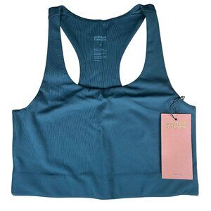 Girlfriend Collection Moon Paloma Racerback Sports Bra Women's Size Medium NWT!